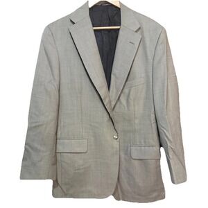 Tom James‎ Executive Collection Blazer Men's 42R Tan Jacket Sports Coat USA EUC